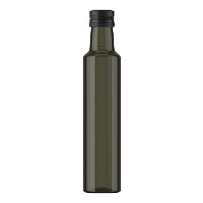 grüne Glasflasche Supermarkt